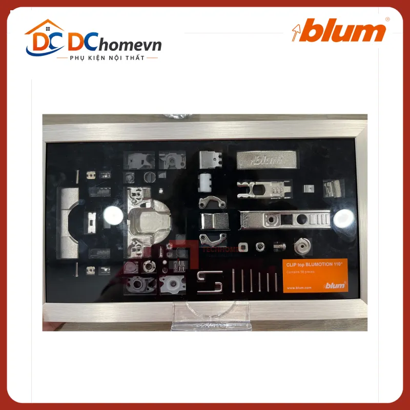 Bản lề Blum tích hợp giảm chấn góc mở 107° 75B1550 4243508