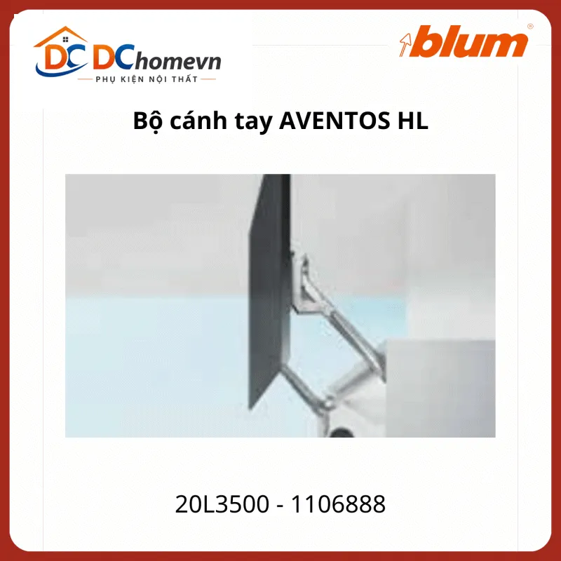 Bộ cánh tay Blum AVENTOS HL 20L3500 1106888