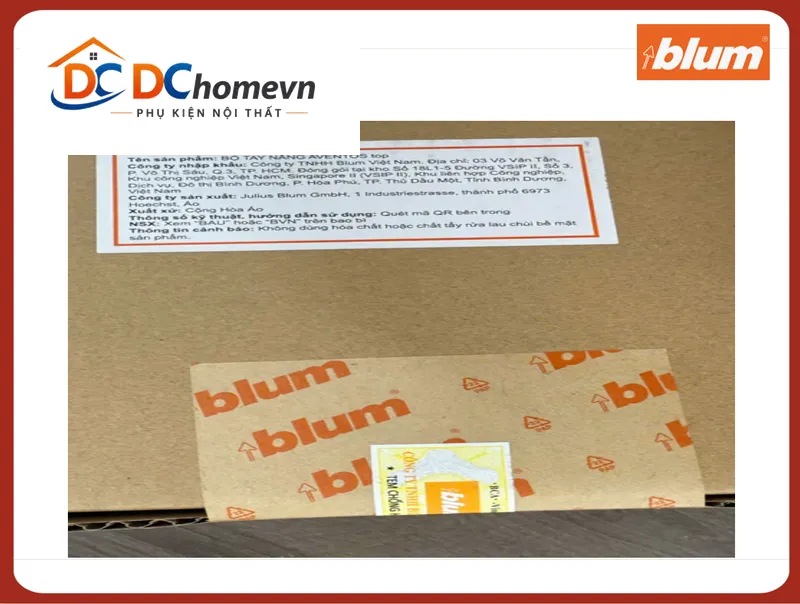 BỘ TAY NÂNG BLUM AVENTOS HF TOP 22F1805 1765857