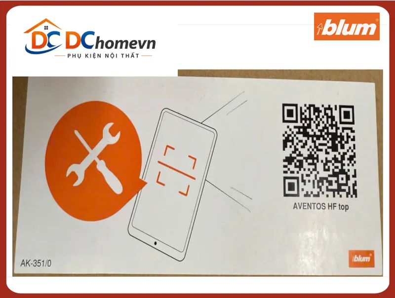 BỘ TAY NÂNG BLUM AVENTOS HF TOP 22F1805 1765857