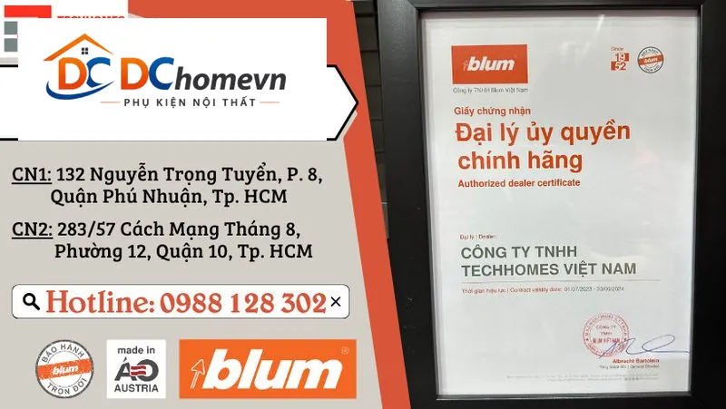 BỘ TAY NÂNG BLUM AVENTOS HF TOP 22F1505 2957482