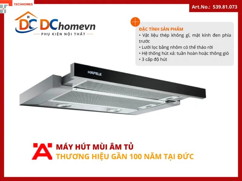 Hút mùi Hafele HH-TG60E 539.81.073