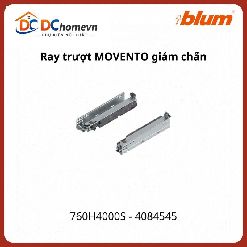 Ray trượt Blum MOVENTO 760H4000S 4084545, 40kg