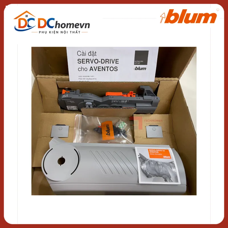 Tay nâng điện Blum AVENTOS HF Màu Trắng 372.94.041