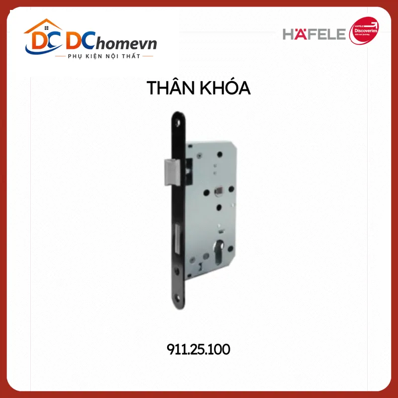 THÂN KHÓA HAFELE 911.25.100 MÀU ĐEN