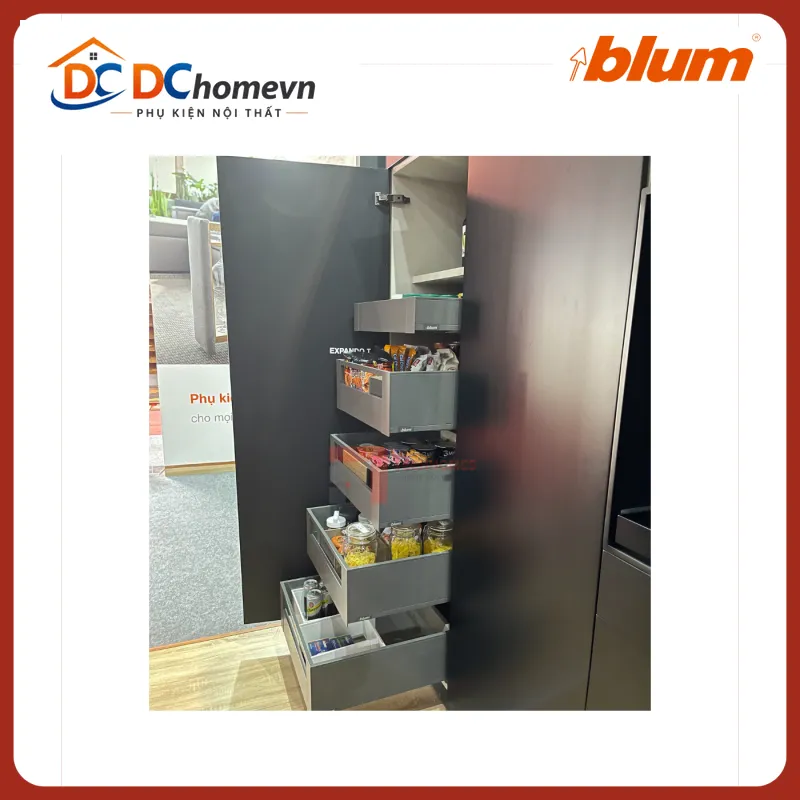 Tủ thực phẩm SPACE TOWER LEGRABOX Blum 6038269 Xám