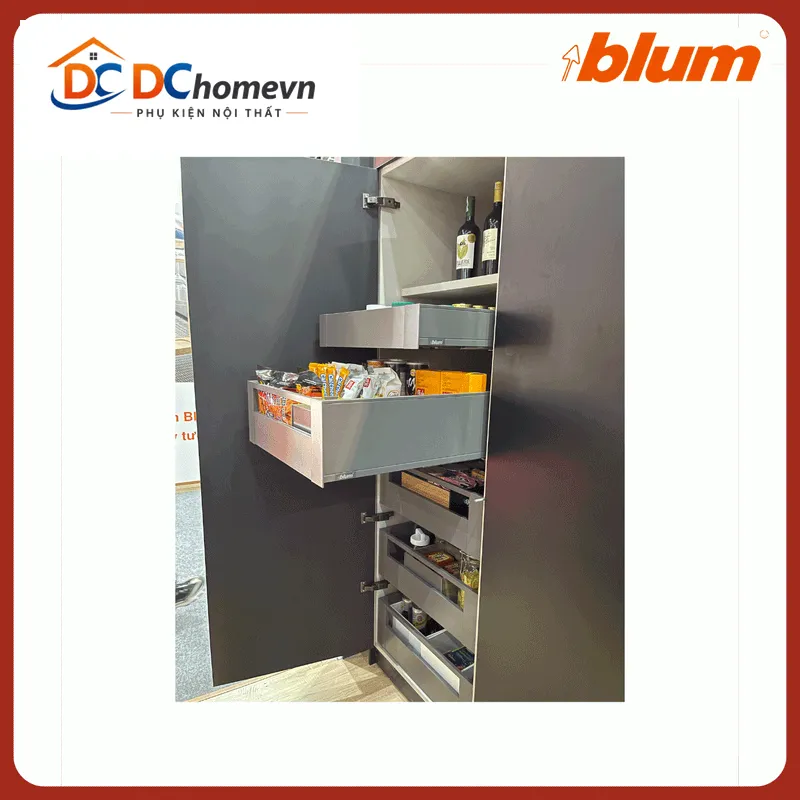 Tủ thực phẩm SPACE TOWER LEGRABOX Blum 6038269 Xám