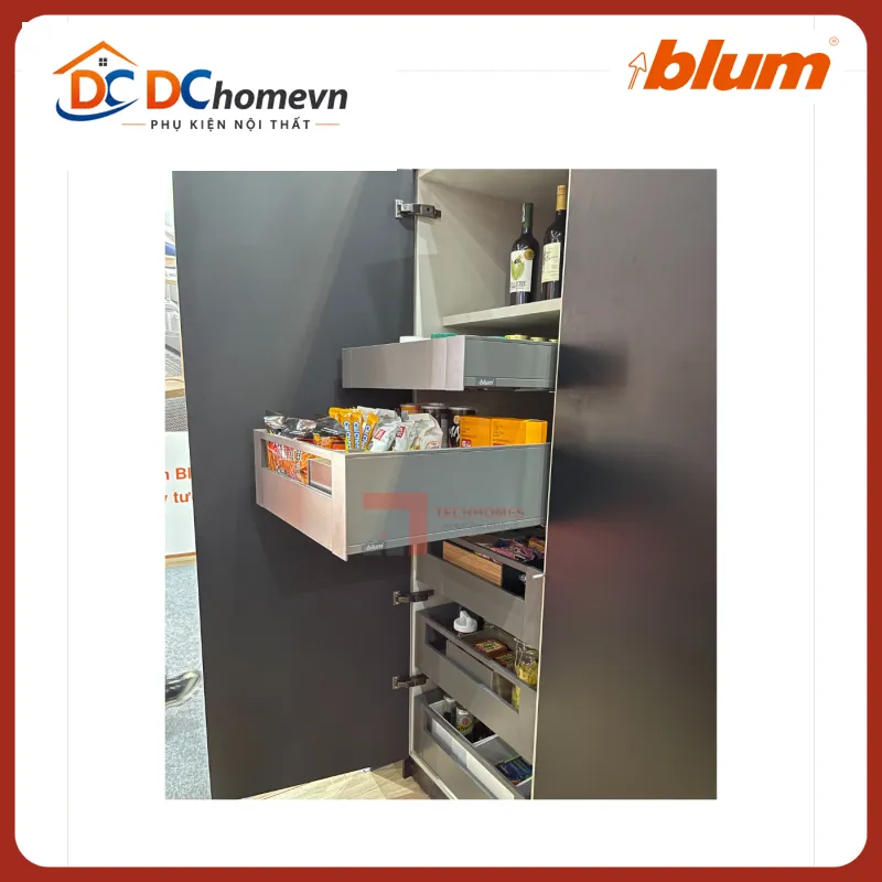 Tủ thực phẩm SPACE TOWER LEGRABOX Blum 6038269 Xám