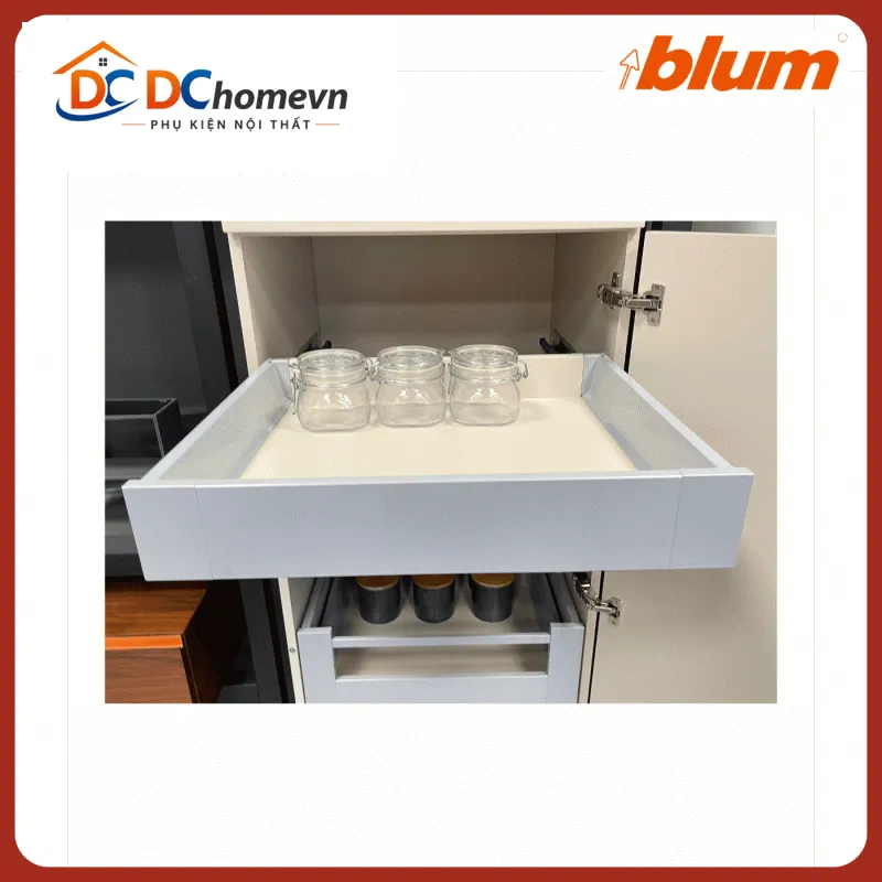 Tủ thực phẩm SPACE TOWER TANDEMBOX Y3 Blum 6600253 trắng