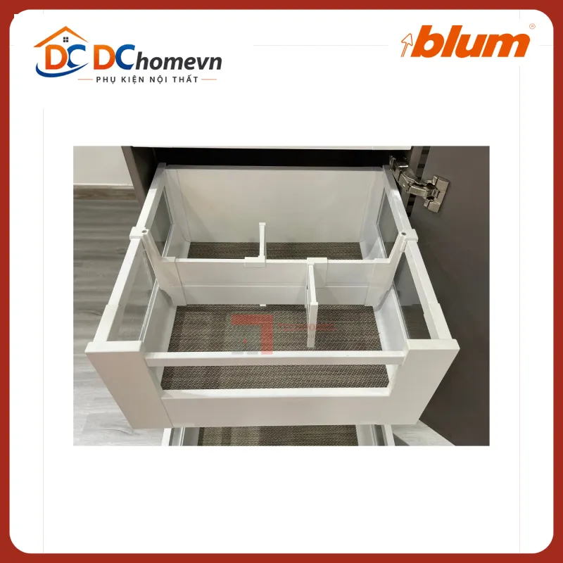 Tủ thực phẩm SPACE TOWER TANDEMBOX Y3 Blum 6600253 trắng