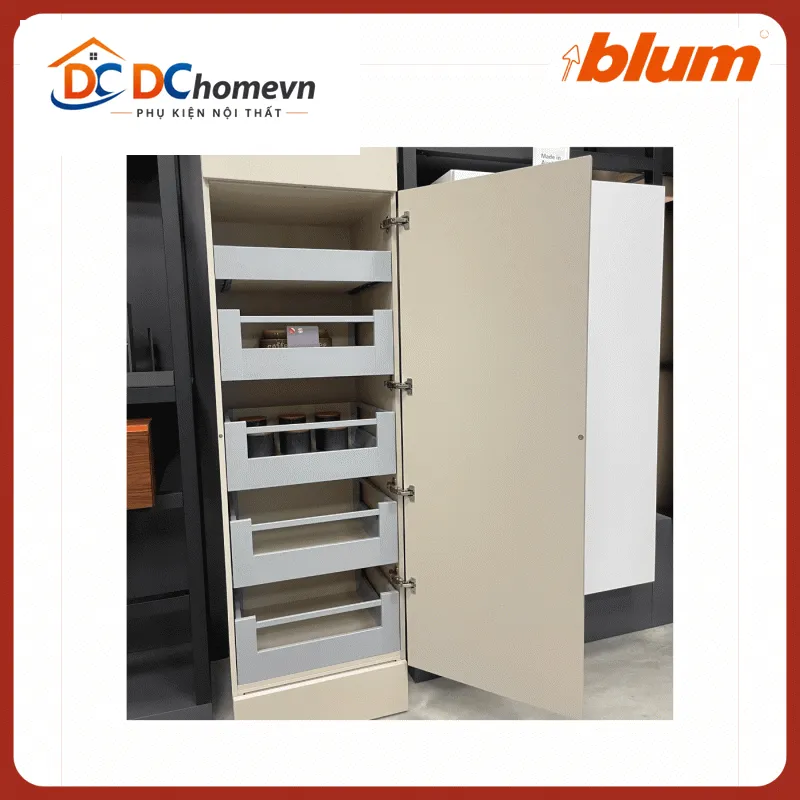 Tủ thực phẩm SPACE TOWER TANDEMBOX Y6 Blum 5194287 xám
